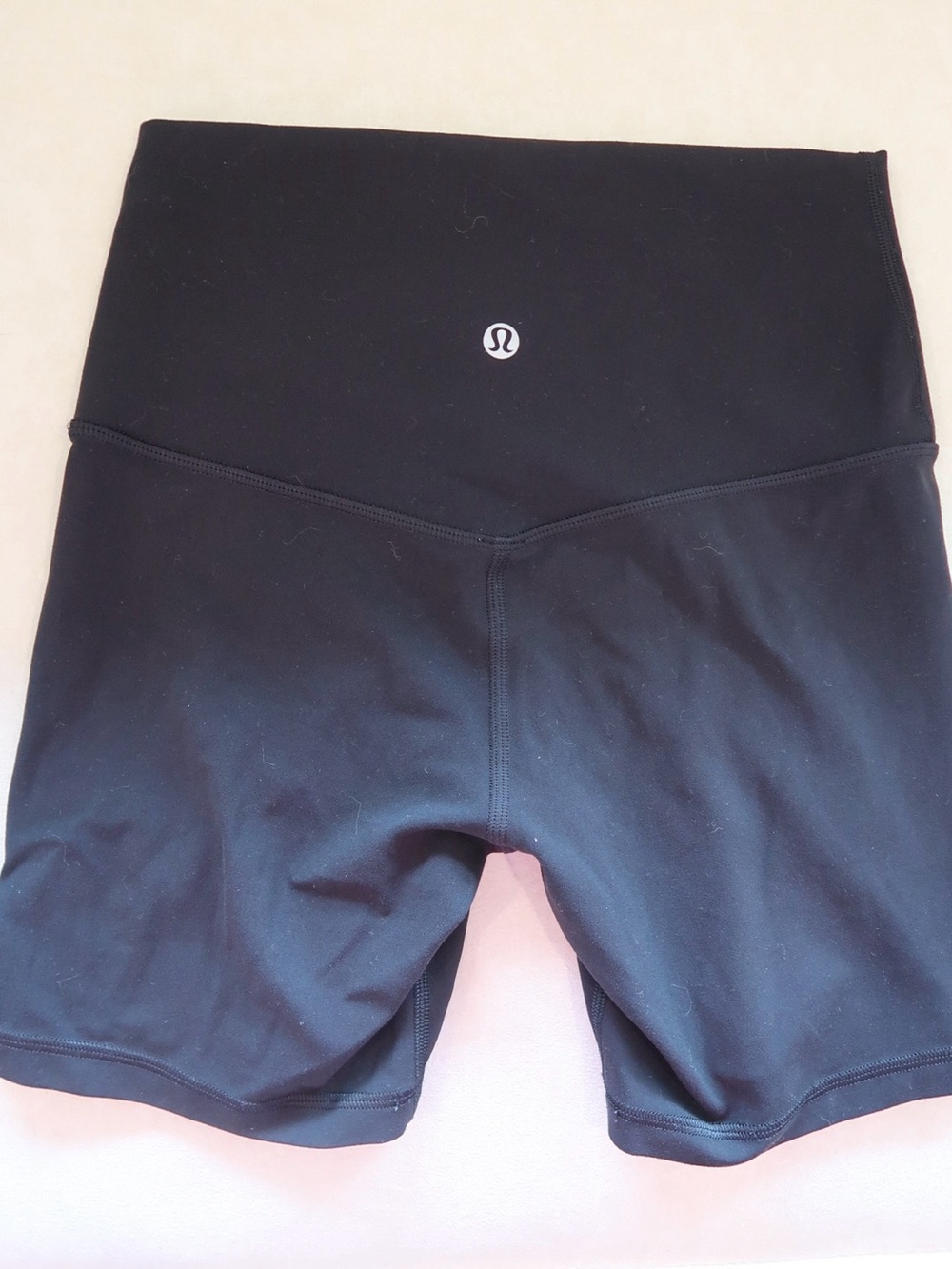lululemon athletica Black High-Rise Bike Shorts